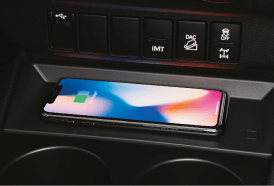 Toyota Hliux Wireless charger