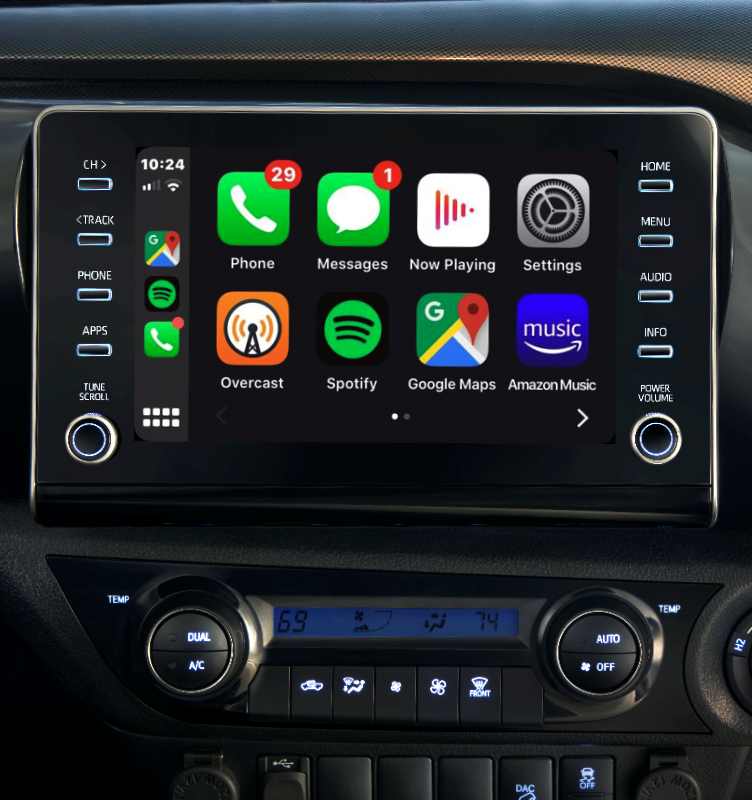 Toyota Hliux   8 Smartphone connected display Audio 