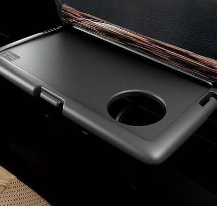 Toyota Innova Crysta Foldable seatback table with cup holder