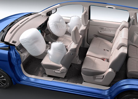 DUAL AIRBAGS FOR SAFETY
