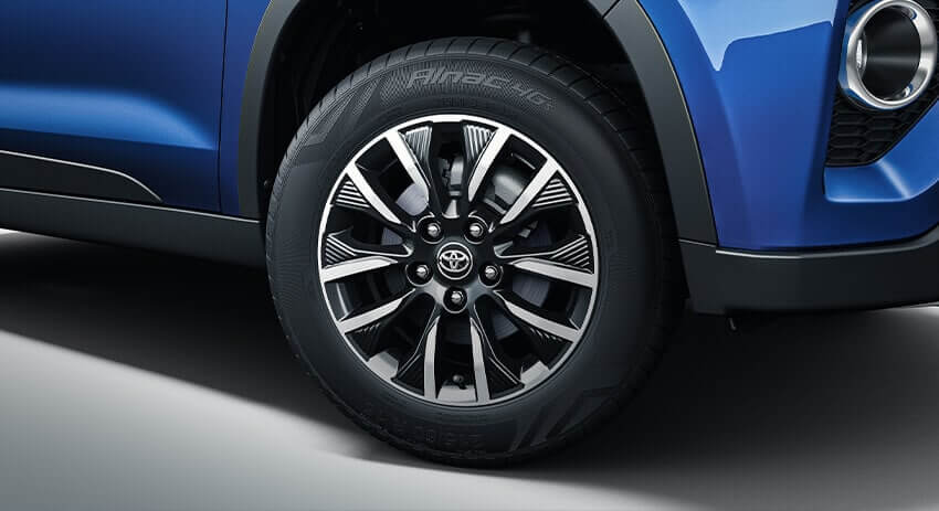Toyota Urban Cruiser 16-inch Diamond-Cut Alloy Wheels